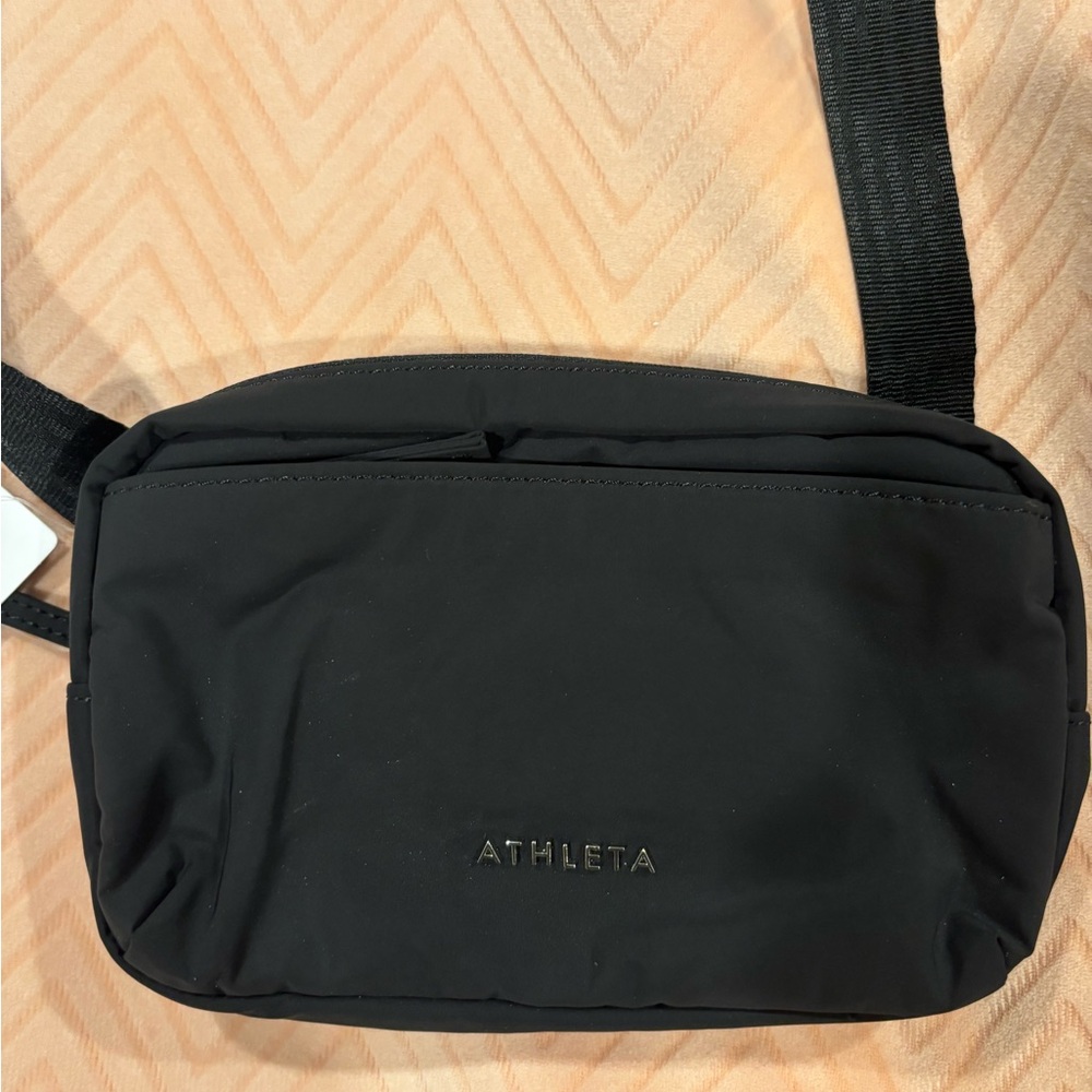 New Athleta Black Belt Bag